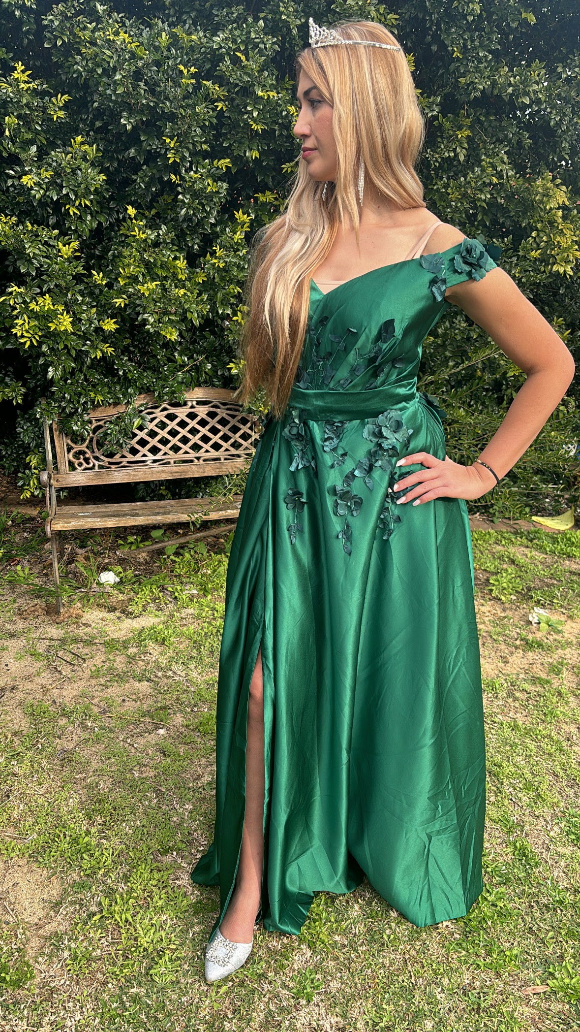 TIANA EMERALD GOWN | Lu'Jae Boutique TIANA EMERALD GOWN | Lu'Jae Boutique