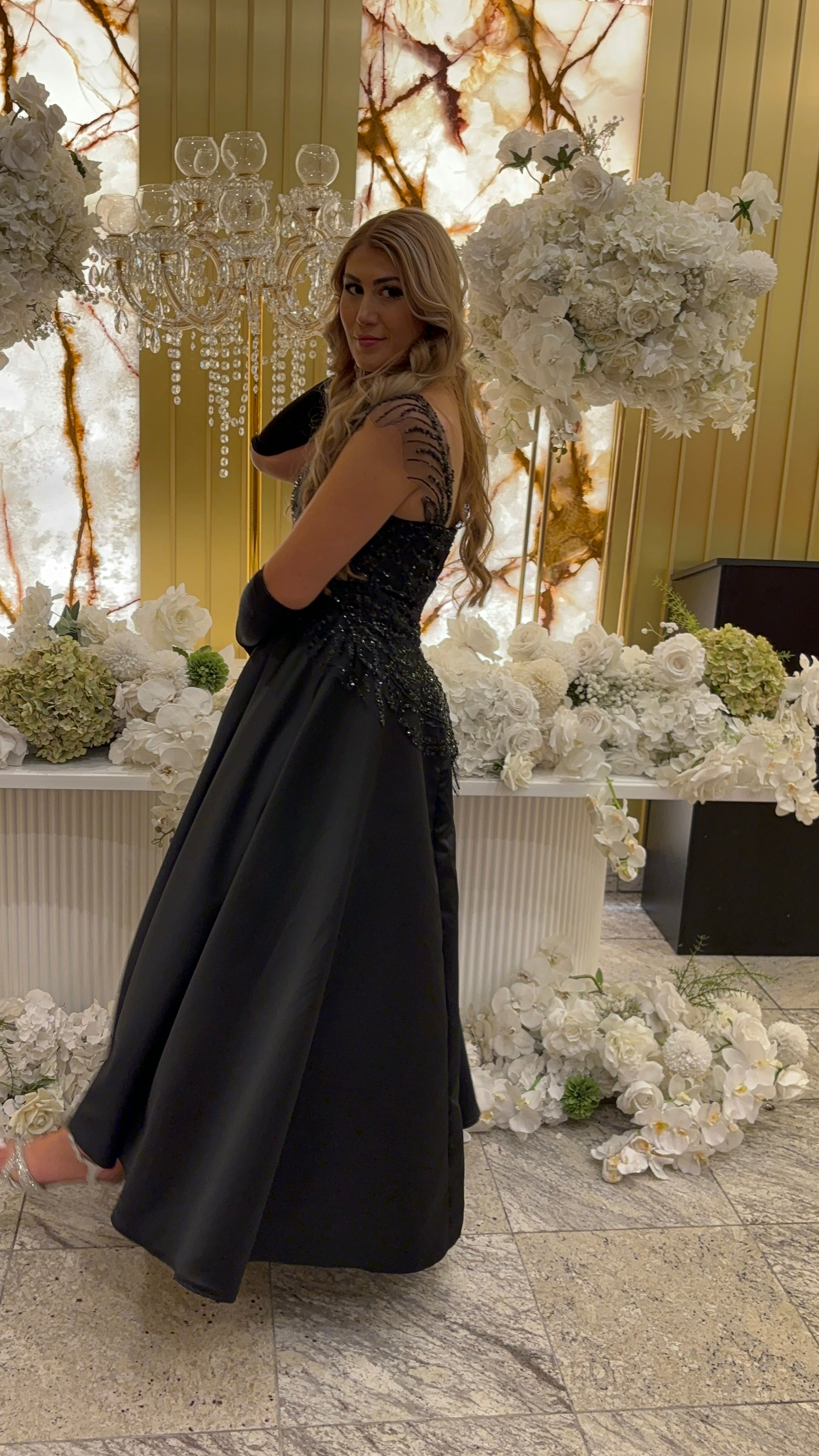 Julesnoir Drama Hire Dress