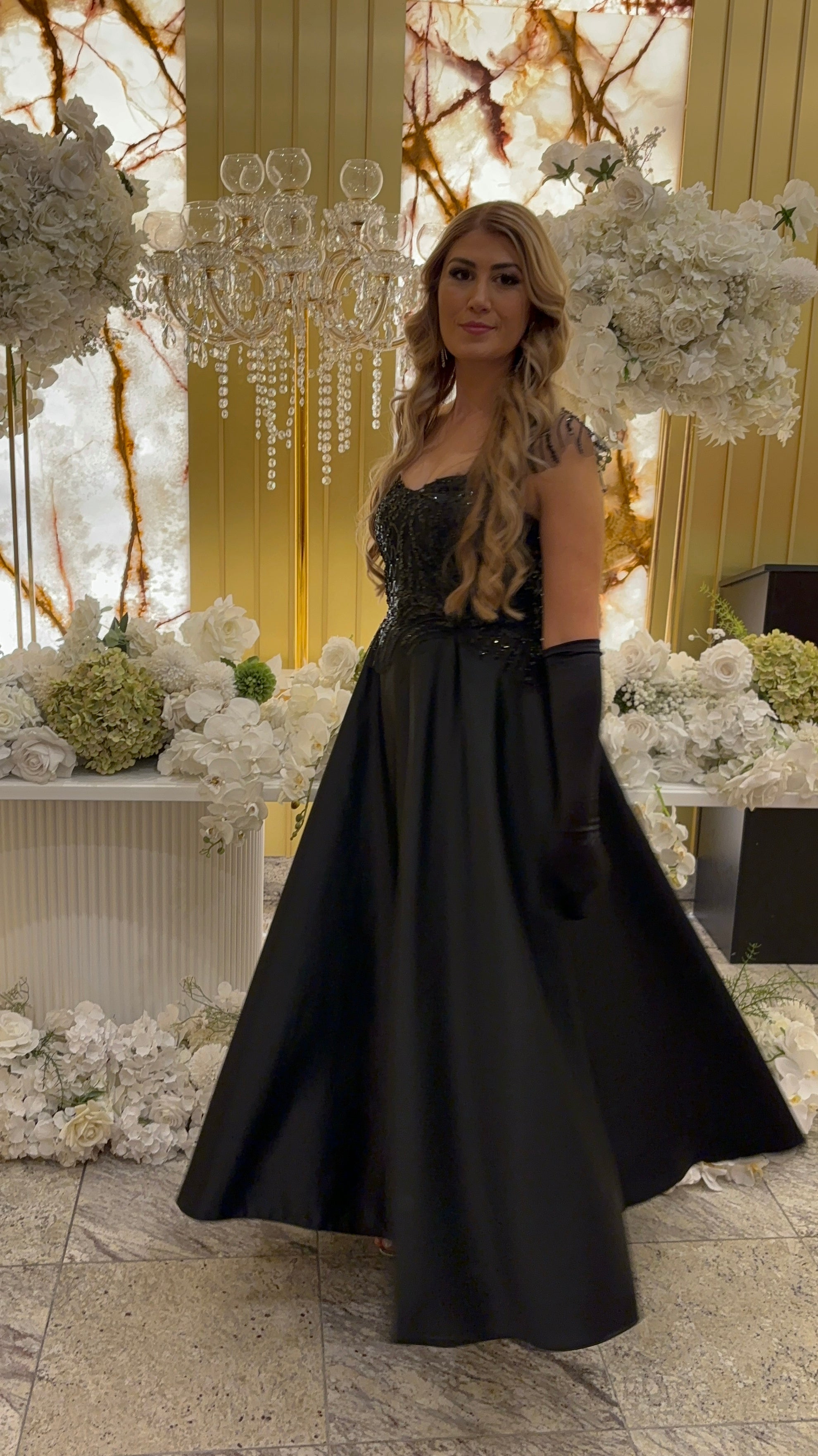 Julesnoir Drama Hire Dress