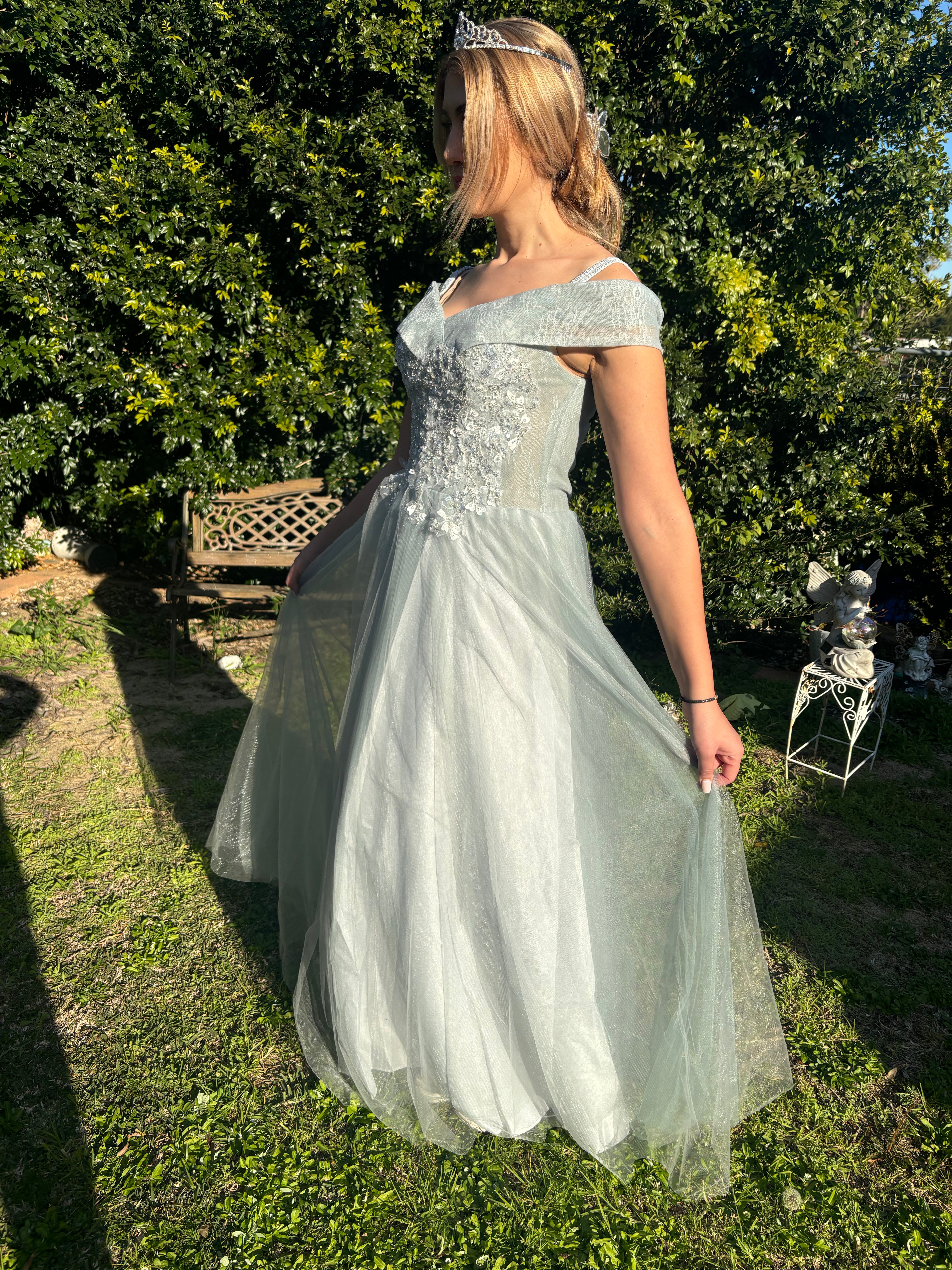 Willow Etheral Tull Gown