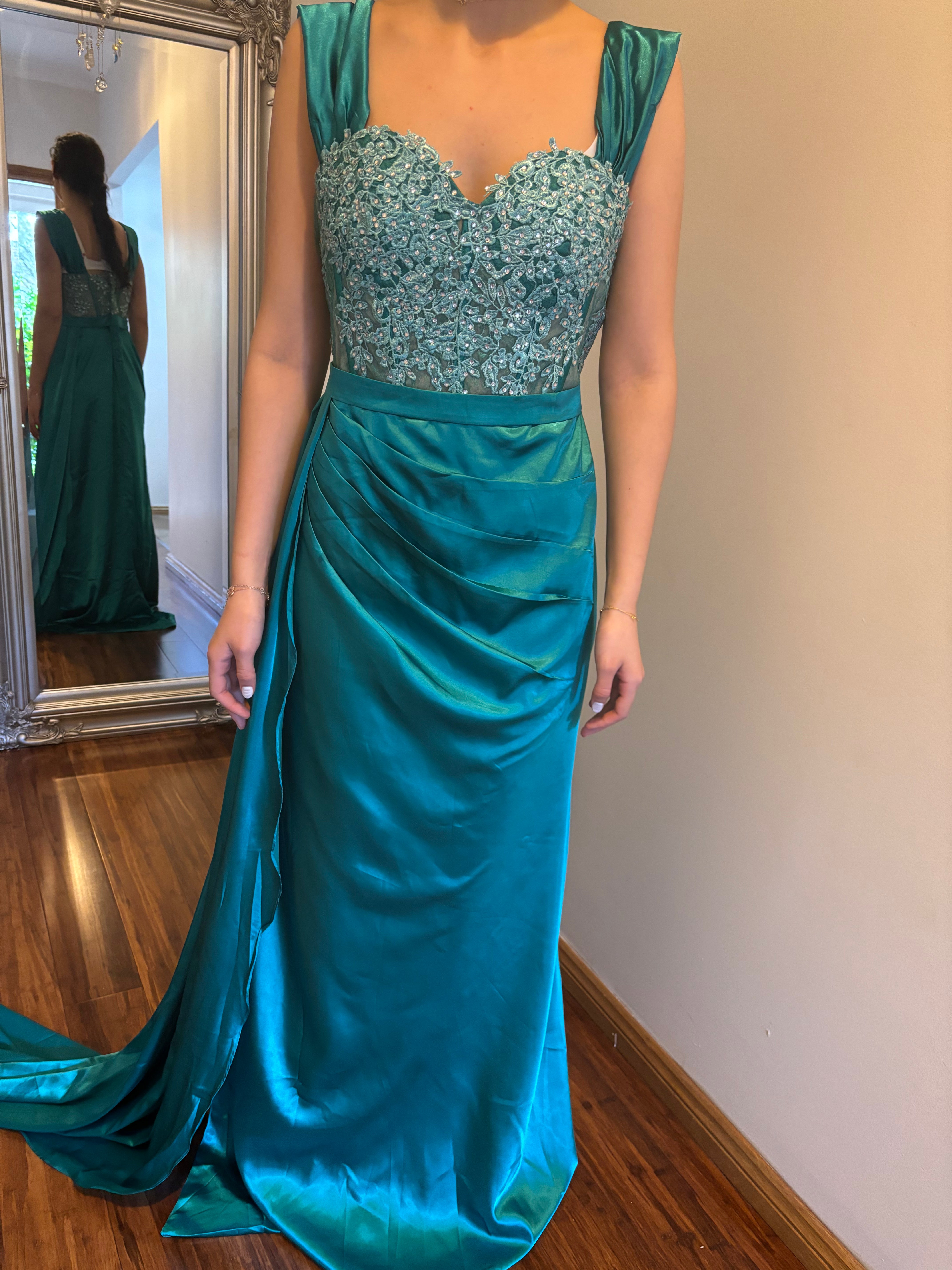 Jade Dress Emerald