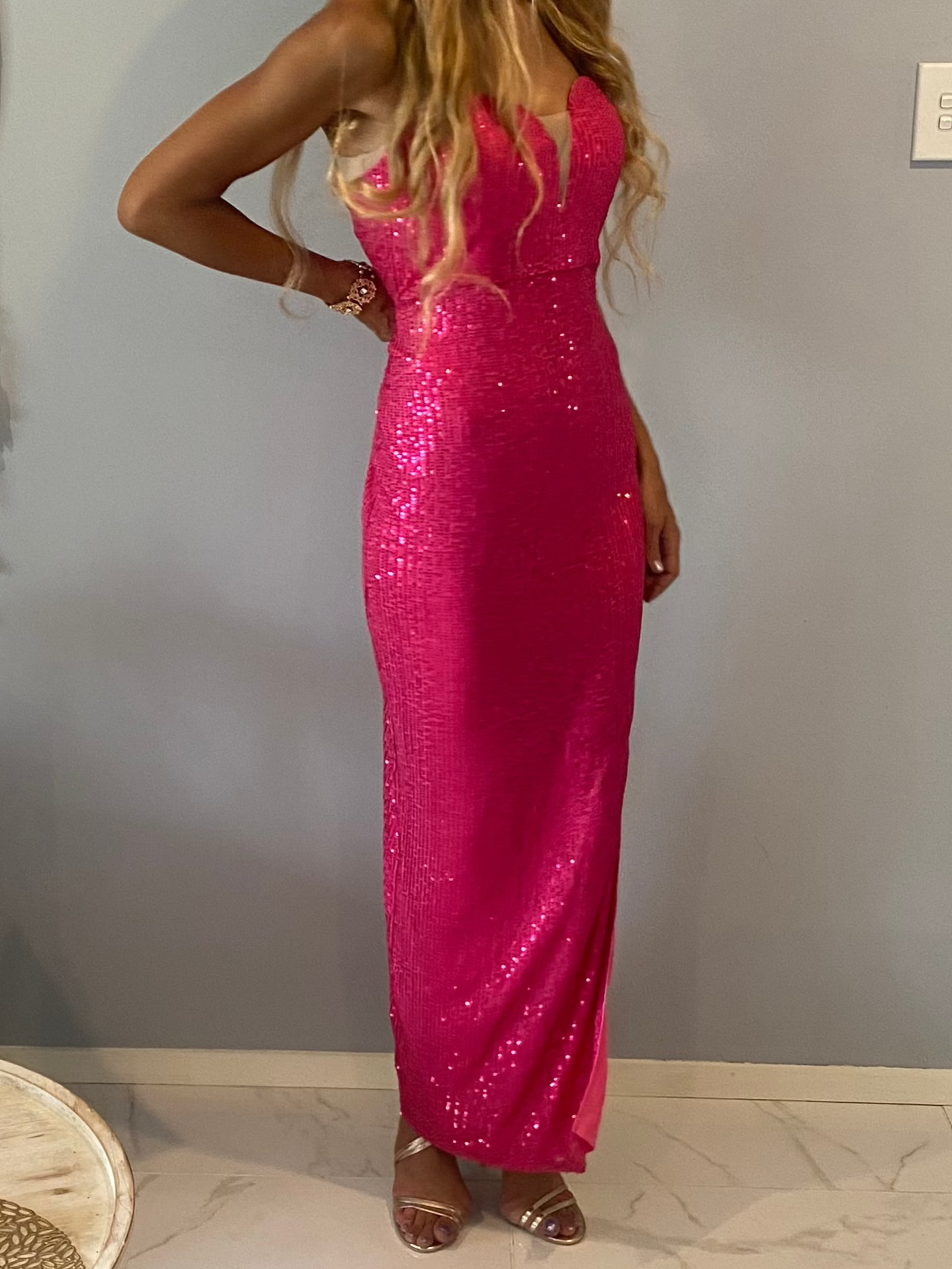 Barbie Pink Sequin Dress