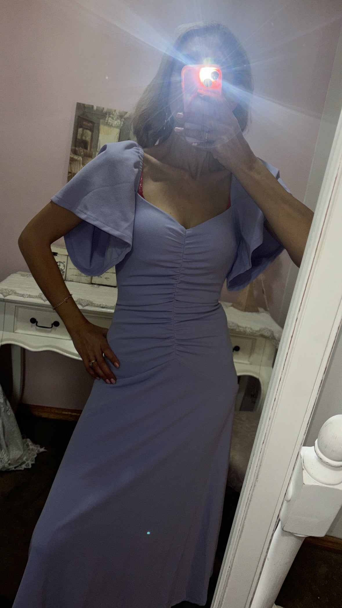 (Pre loved) Lilac Midi Dress