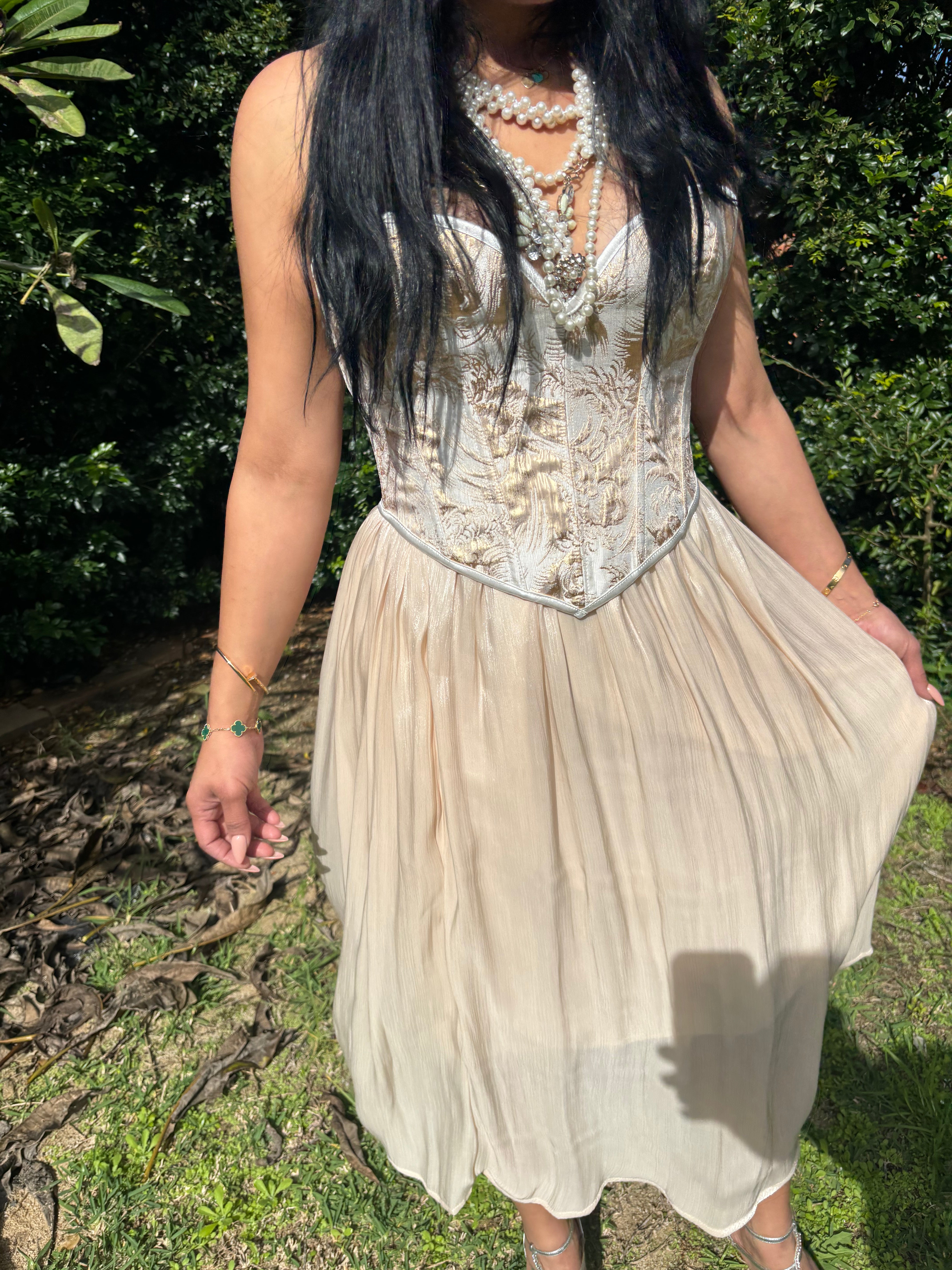 Gold Bodice Set