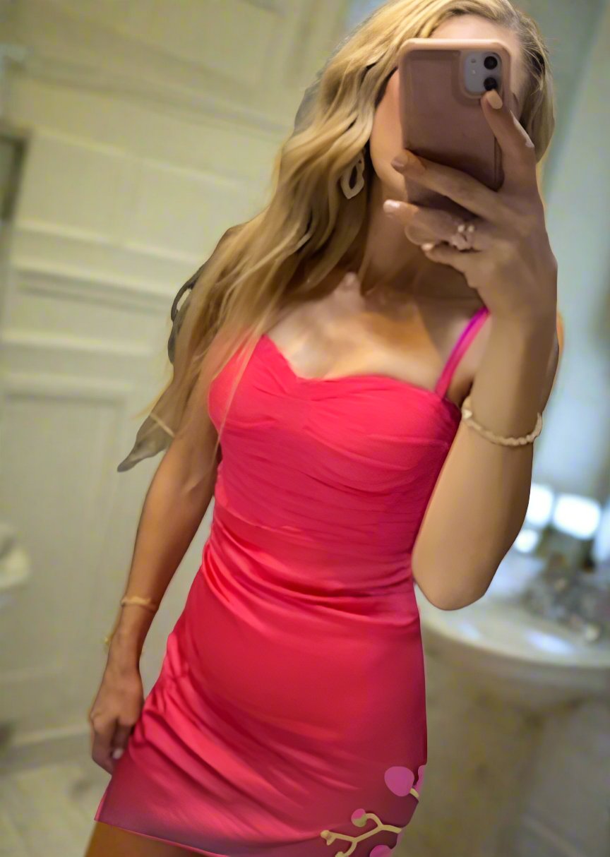 Hot Pink Party Dress